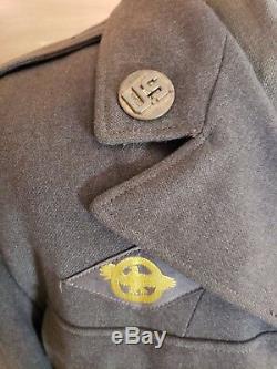 Rare Ww2 Army Air Force 4th Air Force Corporal Uniform Hat Jacket Shirts Pants