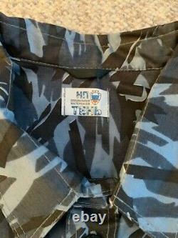 Russian MVD Reed Pattern Camouflage Spetsnaz Blue Camo Shirt Pants Coat