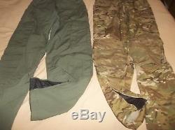 SET Level 9 Combat Jacket & Next to Skin Shirt Green & Pants MultiCam SEAL w Bag