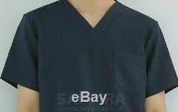 SET Men Uniform PT OT Scrubs Surgical Social Care Hospital Staff Shirt Pants