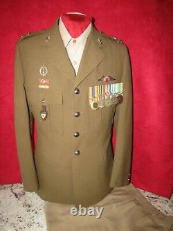 Sadf, 1 Recce Special Forces Lt. Dress Uniform Jacket, Pants, & Shirt