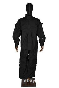 Serbian Special Police Unit Gendarmerie Black Uniform Shirt & Pants Waterproof