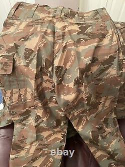South African 32nd Battalion camouflage uniform set -Jacket, Shirt, Pants, Named