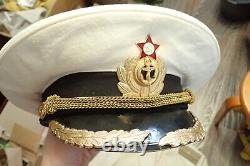 Soviet Marine hat + jacket + pants + shirt