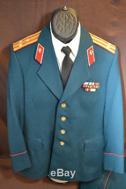 Soviet Russian Army Medic Colonel Uniform Tunic Jacket Shirt Pants Tie Post Wwii