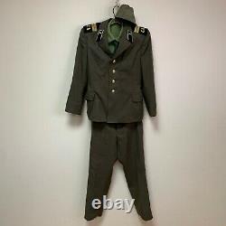 Soviet military uniform soldier pants shirt cap jacket USSR vintage 1970-1980's
