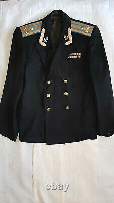 Soviet parade uniform of Colonel Naval Aviation (jacket, pants, shirt, tie)