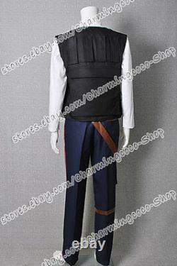 Star Wars Cosplay Overalls Costume Uniform Vest+Pants+Shirt High Quality Popular