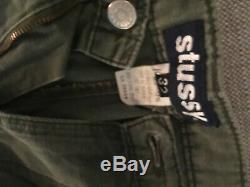 Stussy vintage shirt pants military uniform rare 1990s
