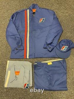Super Rare Made In The USA Greyhound Bus Jacket & Hat With Shirt Pants 60s 70s