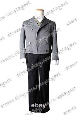 Sweeney Todd Cosplay Costume Jacket Vest Shirt Pants Uniform Clothing Full Set