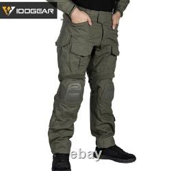 Tactical Combat Suit Shirt & Pants Knee Pads Military Combat Uniform Sportwear