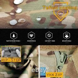 Tactical Combat Suit Shirt Pants Knee Pads Update Military Combat Uniform