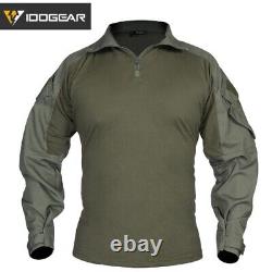 Tactical G3 Combat Suit Shirt & Pants Knee Pads Airsoft Military Combat Uniform