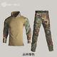 Tactical Uniform Combat Shirt Pants Suit Airsoft BDU ACU Long-sleeved Frog Suit