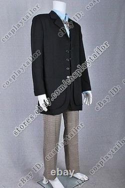 The Second Doctor Costume Who is 2nd Dr Uniform Outfit Suit + Shirt + Pants+Tie