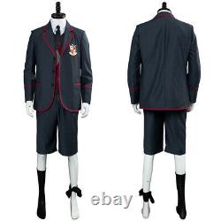 The Umbrella Academy Cosplay School Uniform Kid & Adult Costume Full Set Vest