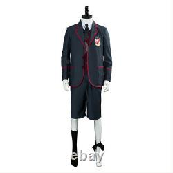 The Umbrella Academy School Uniform Cosplay Costume Kid Adult Full Set Halloween