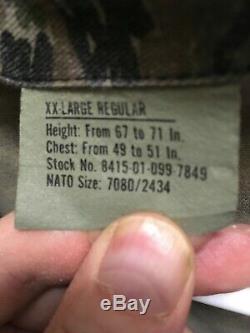 Tigerstripe fatigues shirt/jacket and pants, Vietnam War, Advisor, Special Force