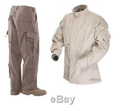 Tru-Spec Khaki Tactical Response Pants & Jacket Uniform Ripstop Free Shipping