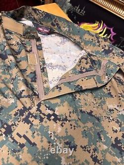Tru Spec USMI Uniform XL Shirt Large Pant Set Men's Camo Print Uniform USMC