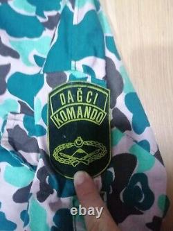 Turkish Army Egean camouflage commandos bdu camo shirt and pants