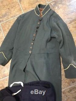 U. S. Civil War Union Army Uniform Coat Pants, shirt And Hat Repro