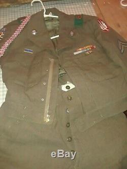 U. S. Korean War Military Uniform Eisenhower Jacket, Pants, Shirt Loaded R38