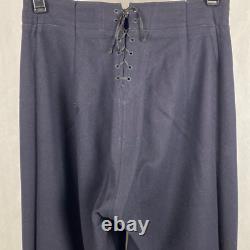 U. S. Navy Vtg Uniform 1940s Wool Coat Shirt Pants Scarf