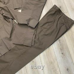 UPS Uniform Brown L/S Button XL Shirts & sz 4 reg 33 Pants halloween costumes