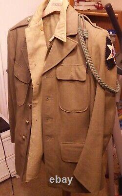 US Army WWII 2nd Infantry Division Wool Jacket with shirt + trousers pants