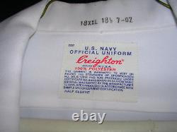US Navy Officer SEAL TEAM White Uniform 3XL XXXLarge Shirt 42R Pant DEVGRU RARE