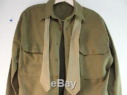 USA Army Wwii Military Authentic Uniform E5 Sgt Shirt Pants Boxers Hat Tie Lot 5