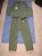 USAF Chief Master Sergeant Vietnam Era Utility Fatigues Sateen Shirt and Pants