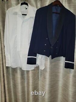 USAF MESS DRESS, MEN'S, OFFICER Jacket, 2x pants, 1x shirt, hap arnold buttons