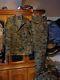 USMC MARPAT Uniform WOODLAND Combat Shirt & Pants in size LARGE Regular LR NWOT