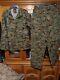 USMC MARPAT Uniform WOODLAND SET Combat Shirt Pant MEDIUM REGULAR NEW WITH OUT