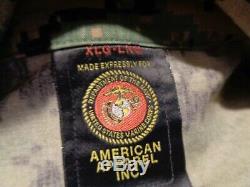 USMC MARPAT Uniform WOODLAND SET Combat Shirt Pant X LARGE LONG SET ISSUED