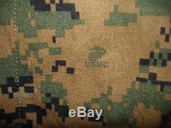 USMC MARSOC MARPAT Woodland Combat Uniform Shirt & Pants Medium Regular NEW