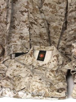 USMC Recon / Raider Desert Digital Uniforms (6) Shirts (6) Pants All S-R