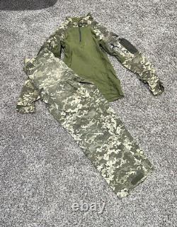 Ukrainian MM-14 Combat shirt and pants set. Battle worn