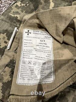 Ukrainian MM-14 Combat shirt and pants set. Battle worn