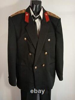 Uniform Military Vintage Officer Soldier Collectible Jacket Pants Rare Tie Shirt