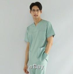 Uniform Set V neck Shirt+Pants Physical Therapist Operation PT Hospital Social