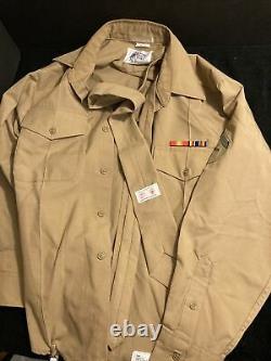 Usmc alpha uniform Jacket 39s Cap 7 Pants 32r Shirt 16x33