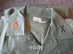VIETNAM WAR US ARMY SATEEN TYPE 1 SHIRT & PANTS by CALIFORNIA GIRLS/WYNN
