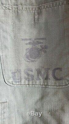 VINTAGE USMC Shirt & Pants MGM Writer Lionel Lober Owned Fatigues
