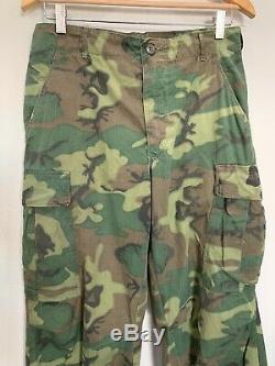 VTG 1968 Camo Combat Tropical Shirt Jacket Pants Set Military USMC ARMY 60s