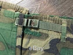 VTG 1980 Camo Combat Tropical Shirt Jacket Pants Set Military USMC ARMY 80s