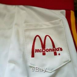 VTG 70s McDonald's Mens Employee Staff Baseball Uniform Shirt Pants Stirrups Set